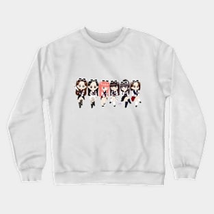 Diseño estilo chibi de ive Crewneck Sweatshirt